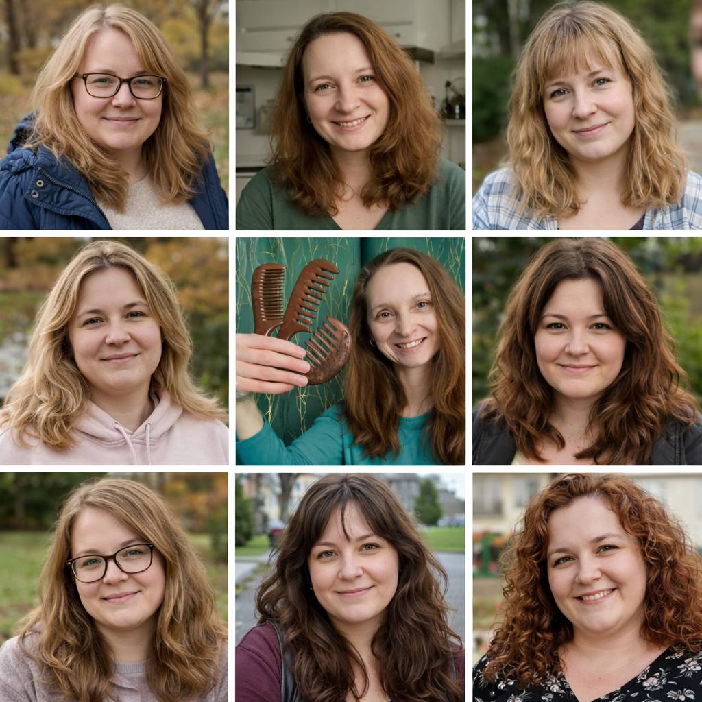 Hřebeny a kartáče pro dlouhé a husté vlasy